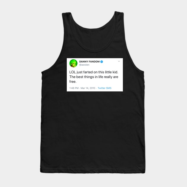 Waterparks Awsten Tweet Tank Top by AlternativePunk